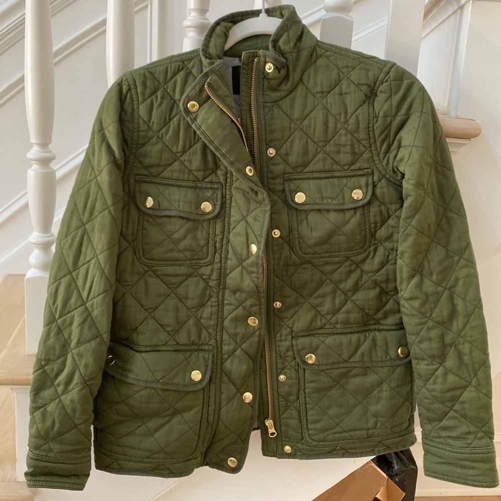 J.Crew quilted jacket